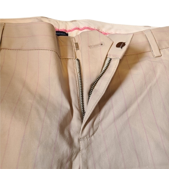 Gap stretch modern fit flare beige pink  dress pants - Picture 6 of 10